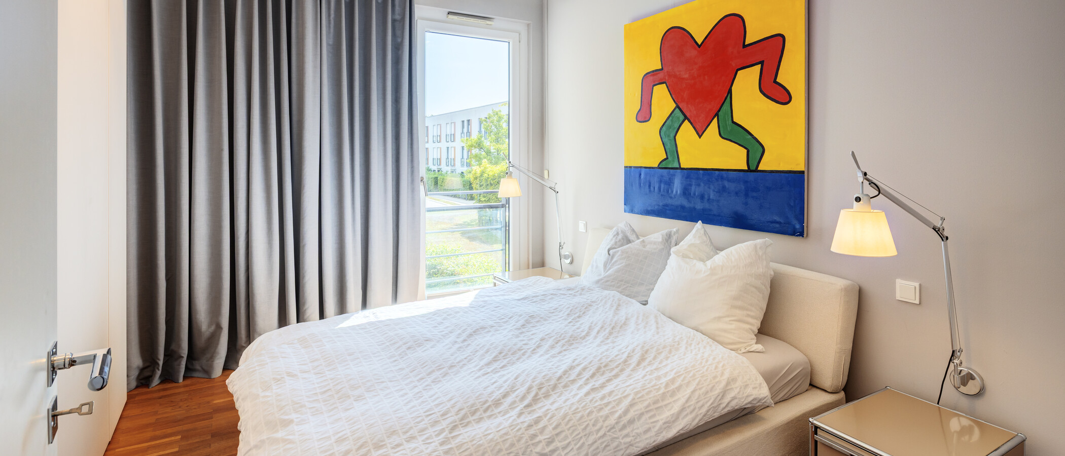 apartamento München Schwabing-Nord (zw. Belgrad- & Leopoldstraße) 01 dormitorio 11278