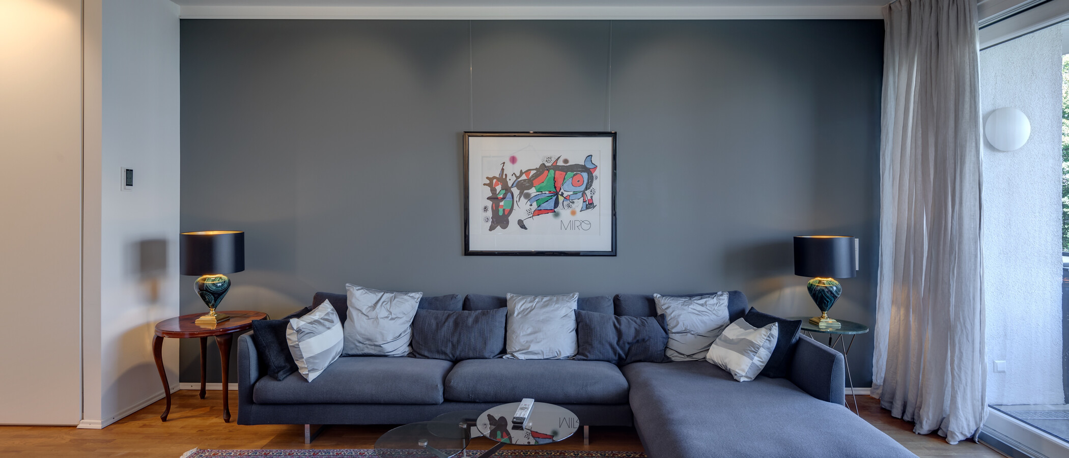 apartamento München Schwabing-Nord (zw. Belgrad- & Leopoldstraße) 02 zona de día  11278