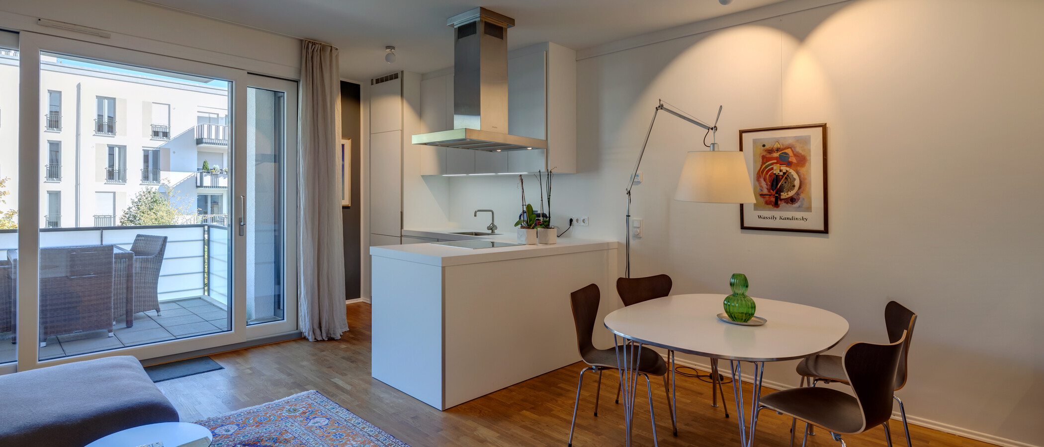 apartamento München Schwabing-Nord (zw. Belgrad- & Leopoldstraße) 03 zona de día  11278