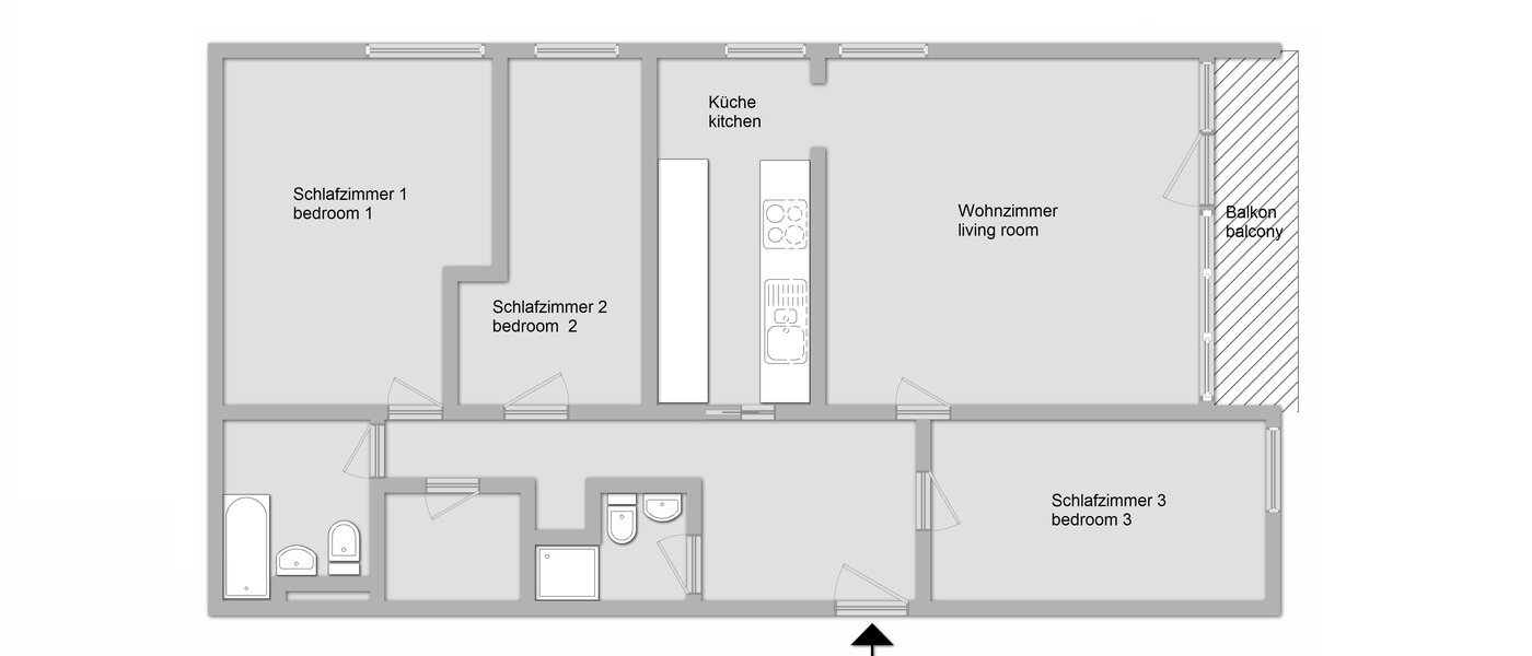 apartamento München Sendling 01 plano 11282