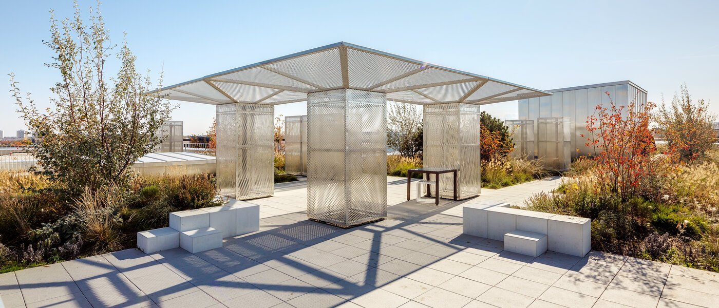 apartamento München Obersendling 01 patio común 11291