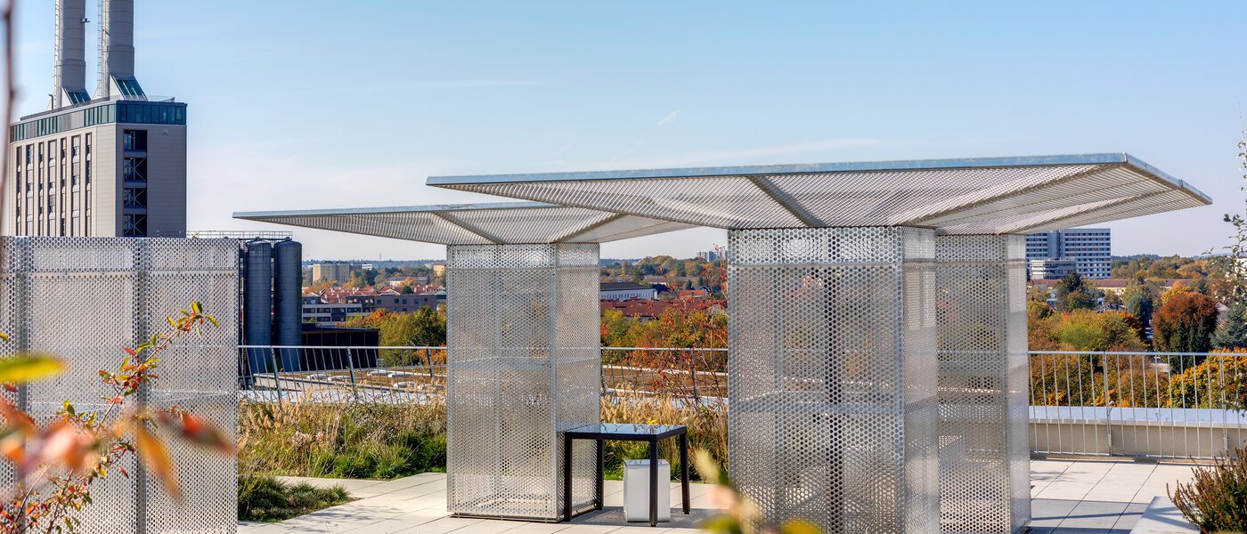 apartamento München Obersendling 05 patio común 11291