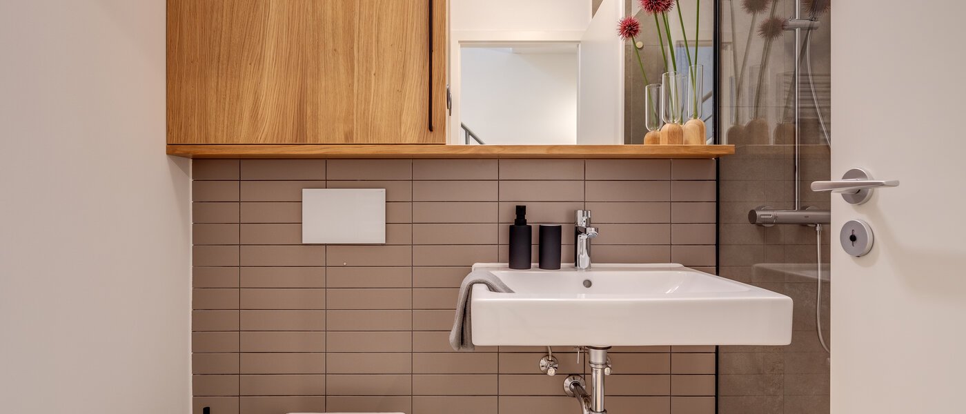 dúplex con galería München Maxvorstadt 03 baño 11294