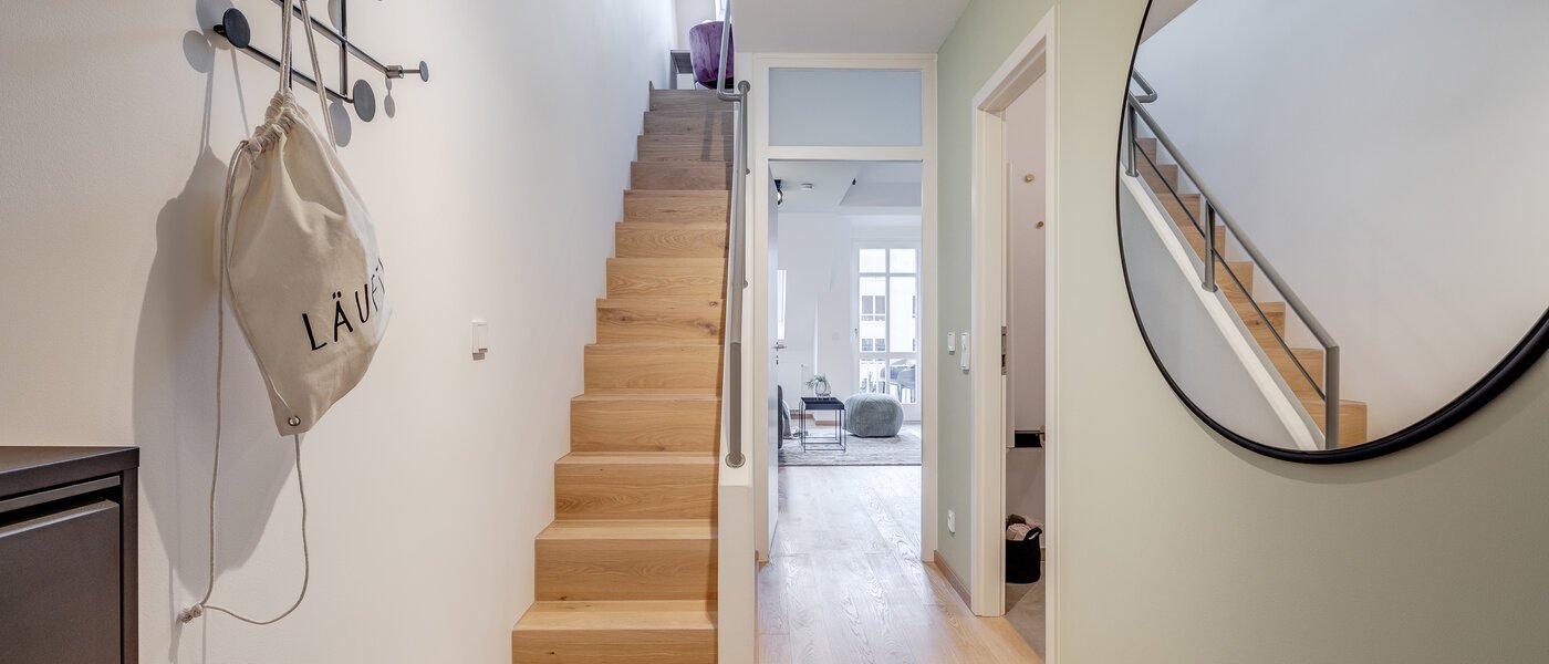 dúplex con galería München Maxvorstadt 01 pasillo 11294