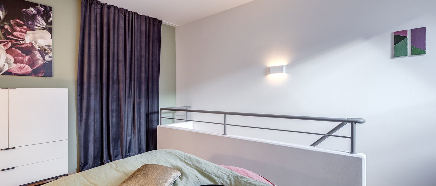 dúplex con galería München Maxvorstadt 02 zona de dormir 11294