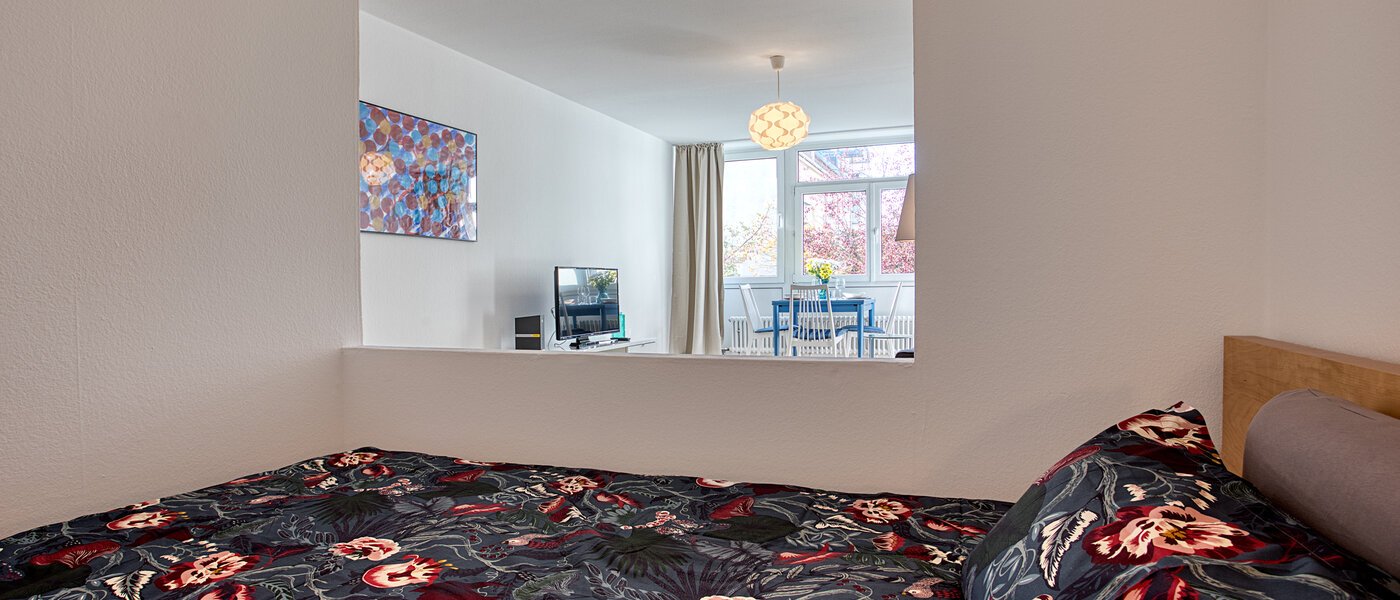 apartamento München Isarvorstadt 02 zona de dormir 11296