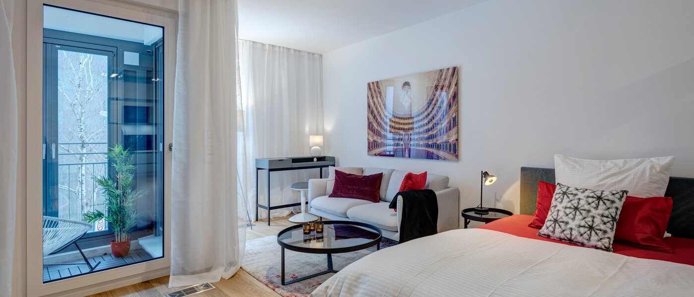 apartamento München Bogenhausen 01 zona de día  11300