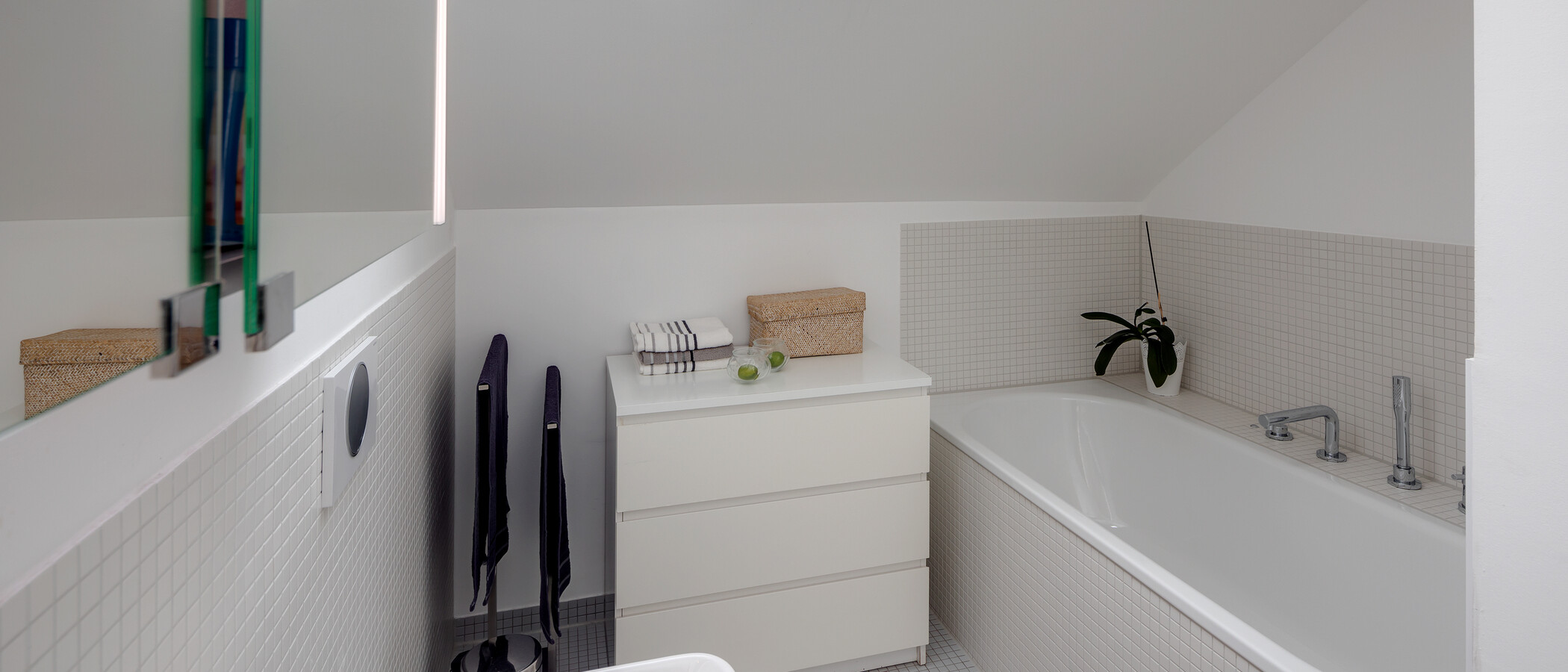 ático con terraza München Schwabing-West (rund um den Bonner Platz) 02 baño 11304