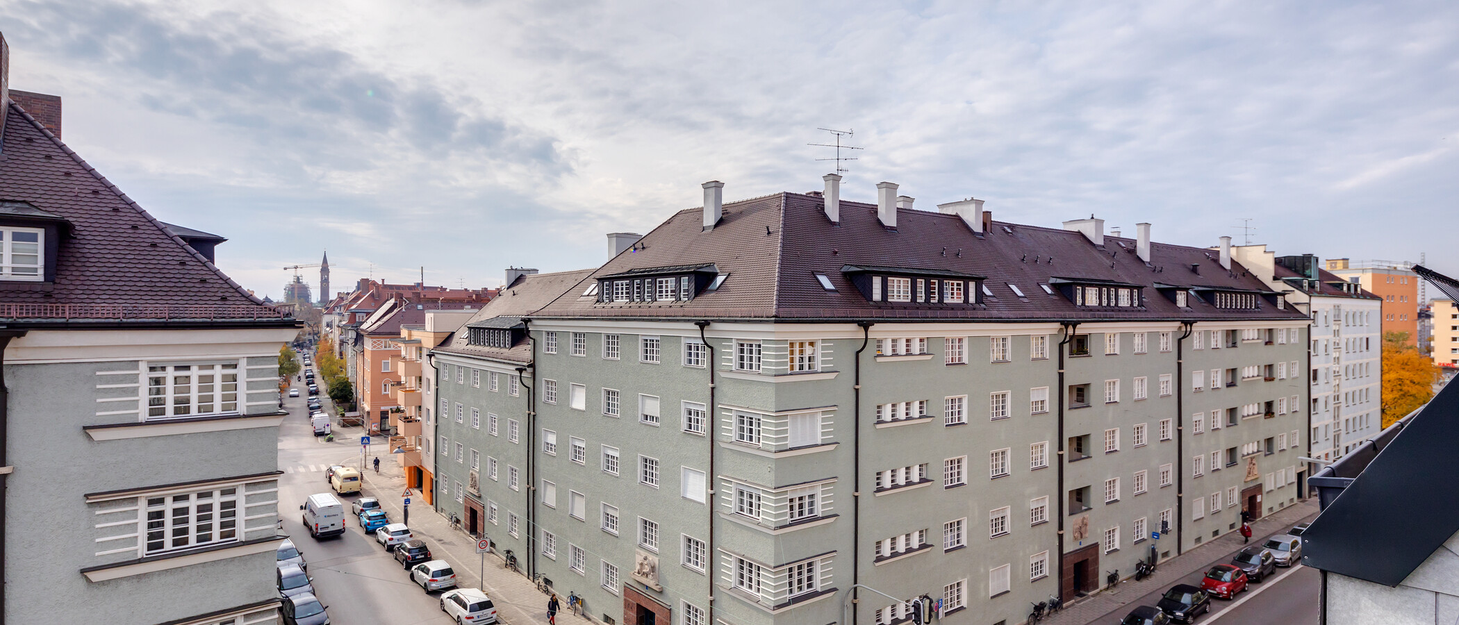 ático con terraza München Schwabing-West (rund um den Bonner Platz) 03 vista 11304