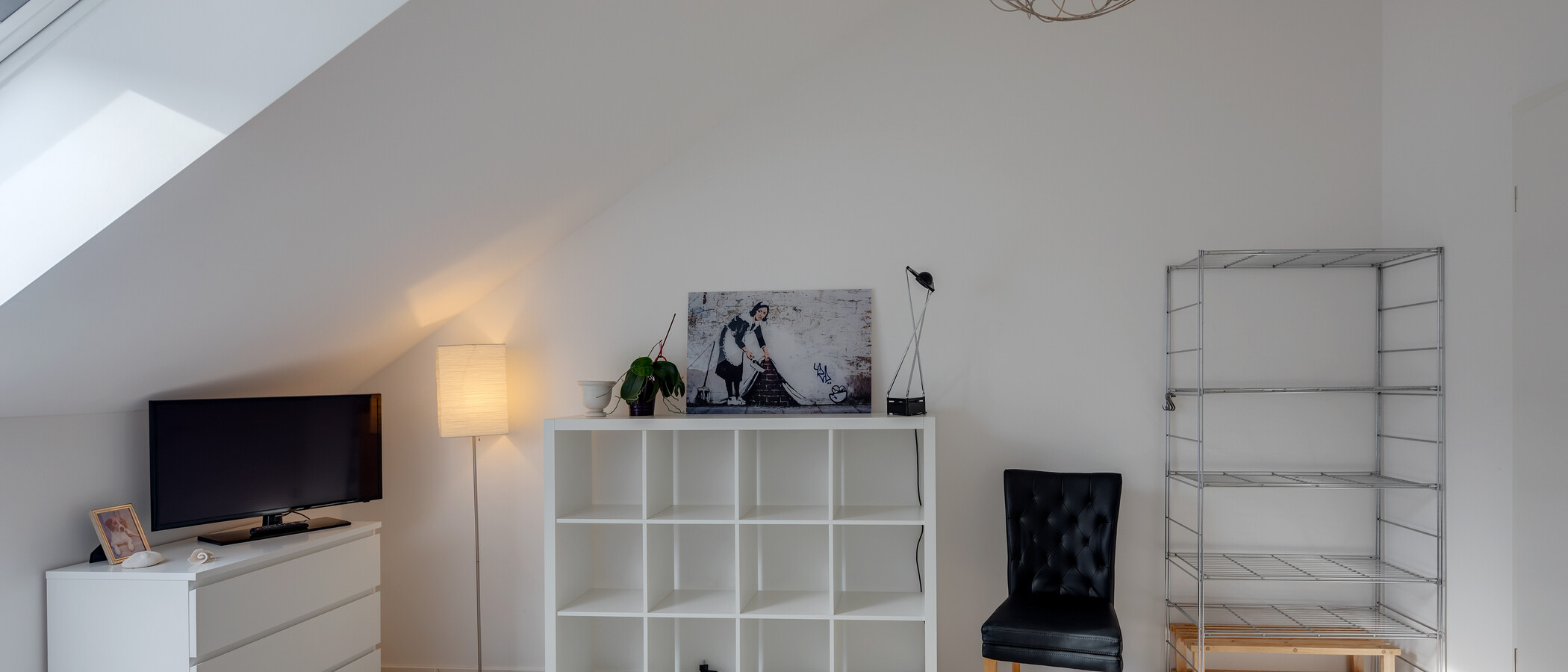 ático con terraza München Schwabing-West (rund um den Bonner Platz) 02 2. dormitorio 11304