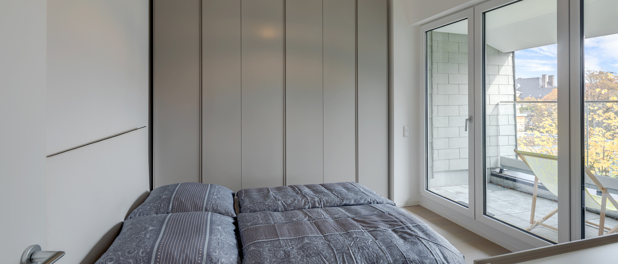 ático con terraza München Schwabing-West (rund um den Bonner Platz) 01 dormitorio 11304