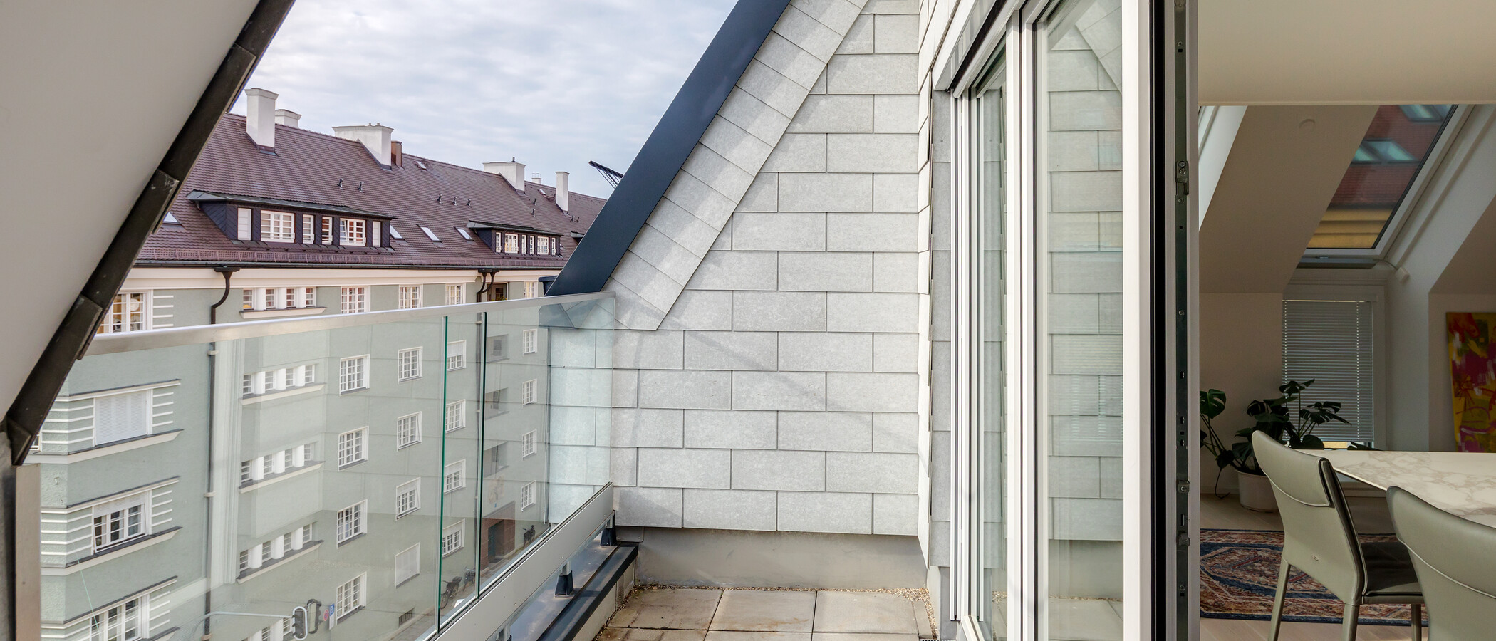 ático con terraza München Schwabing-West (rund um den Bonner Platz) 01 2. azotea 11304