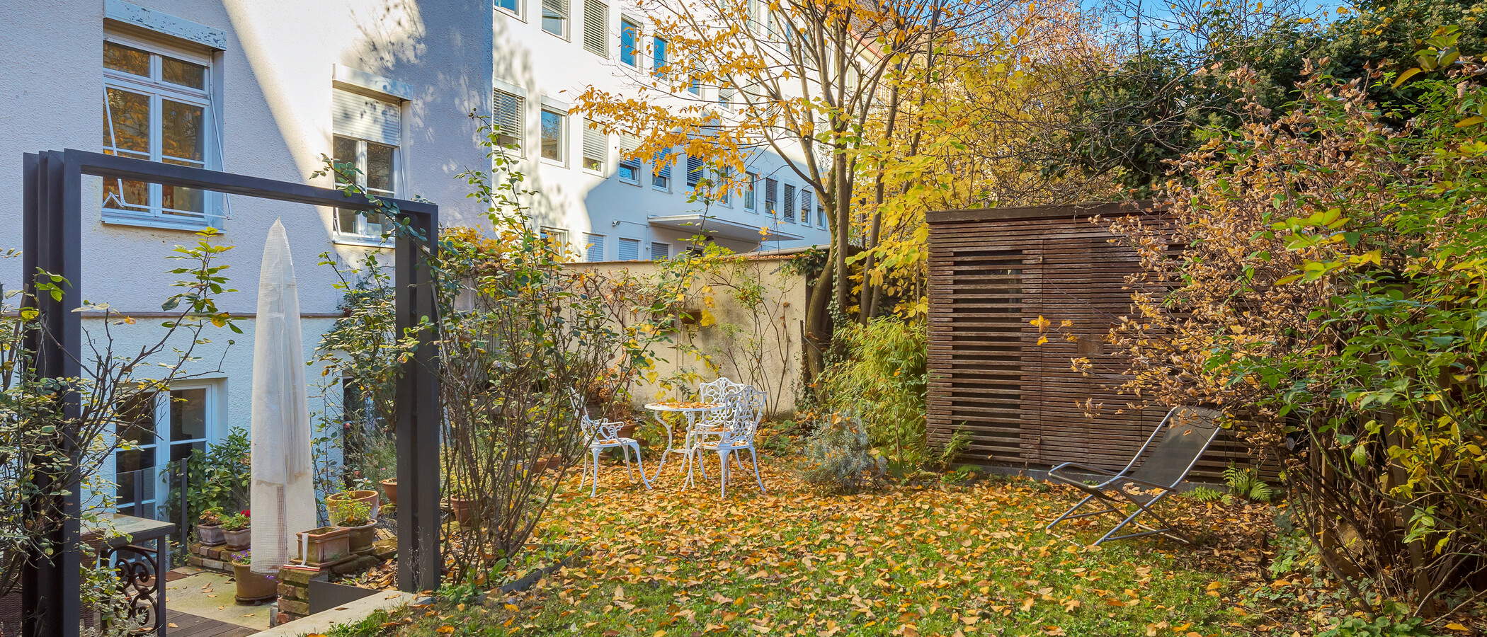 Loft München Maxvorstadt - Westen 01 jardín 11314
