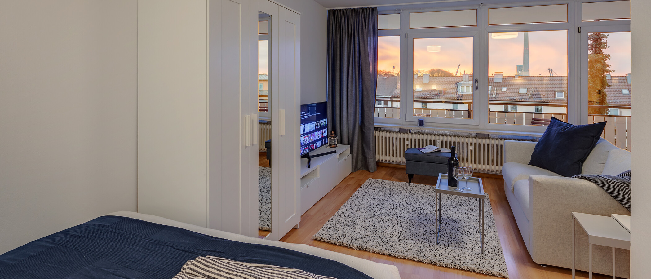 apartamento München Schwabing-West 02 zona de dormir 11320
