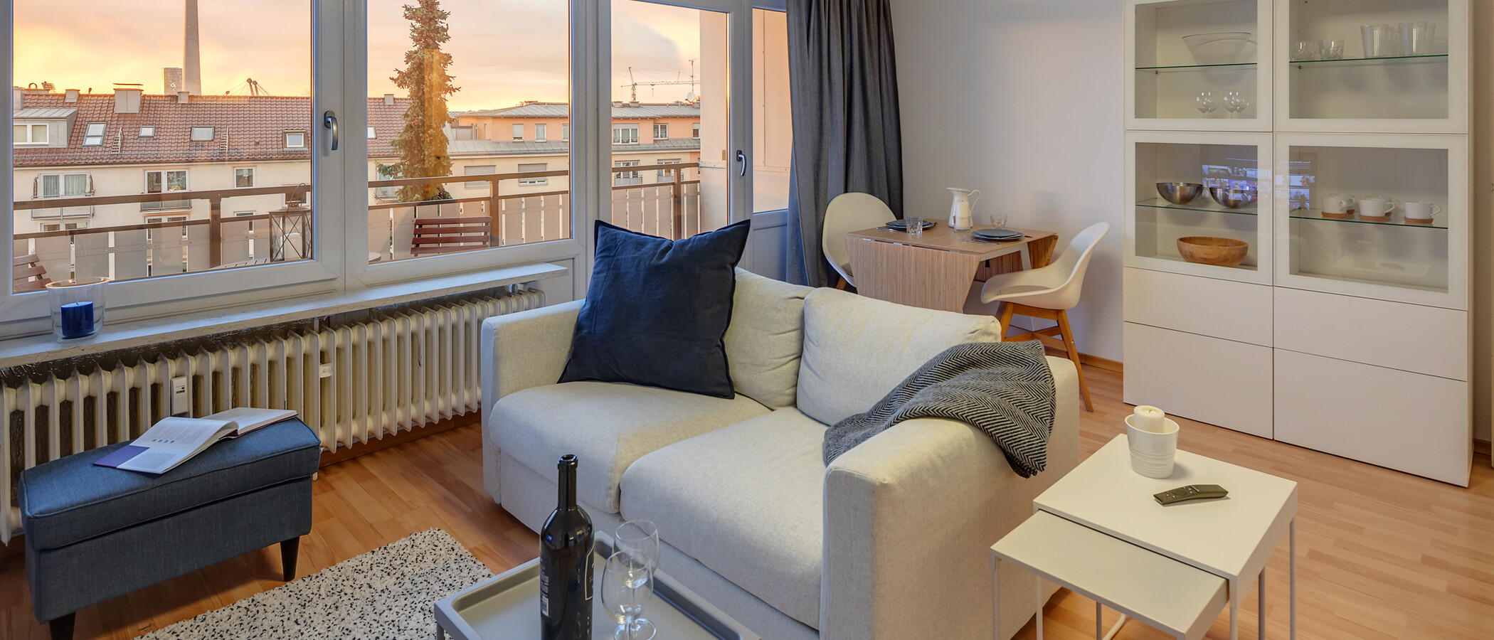 apartamento München Schwabing-West 01 zona de día  11320