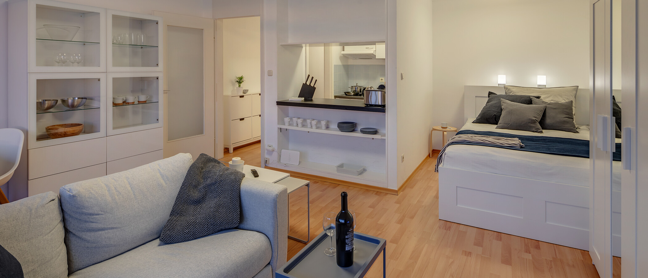 apartamento München Schwabing-West 03 zona de día  11320