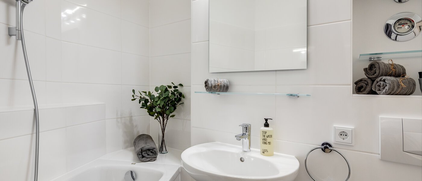 apartamento München Lehel 02 baño 11326