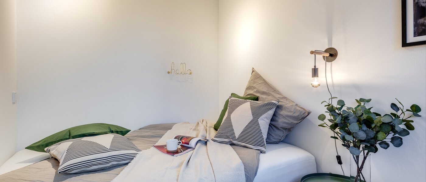 apartamento München Lehel 01 zona de dormir 11326