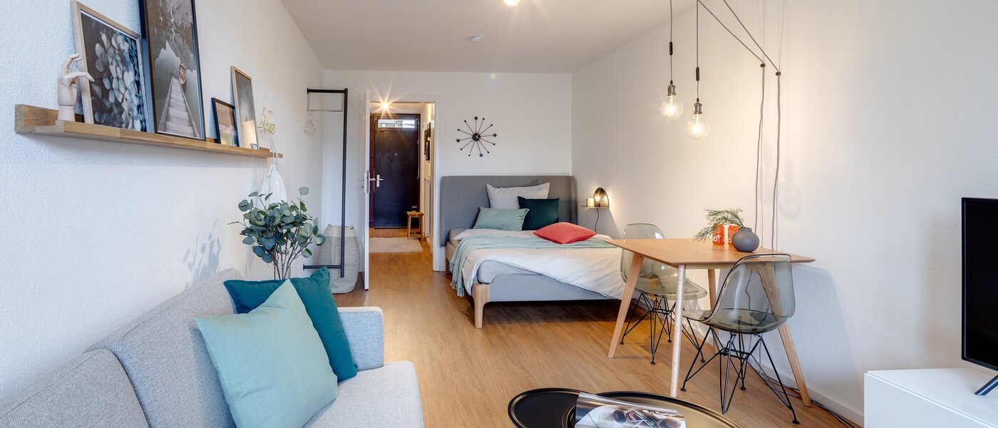 apartamento München Sendling 03 zona de día  11338