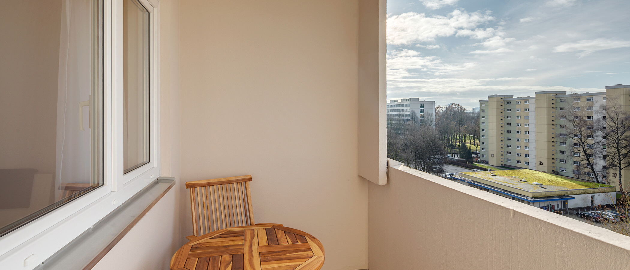 apartamento München Johanneskirchen 01 balcón 11347
