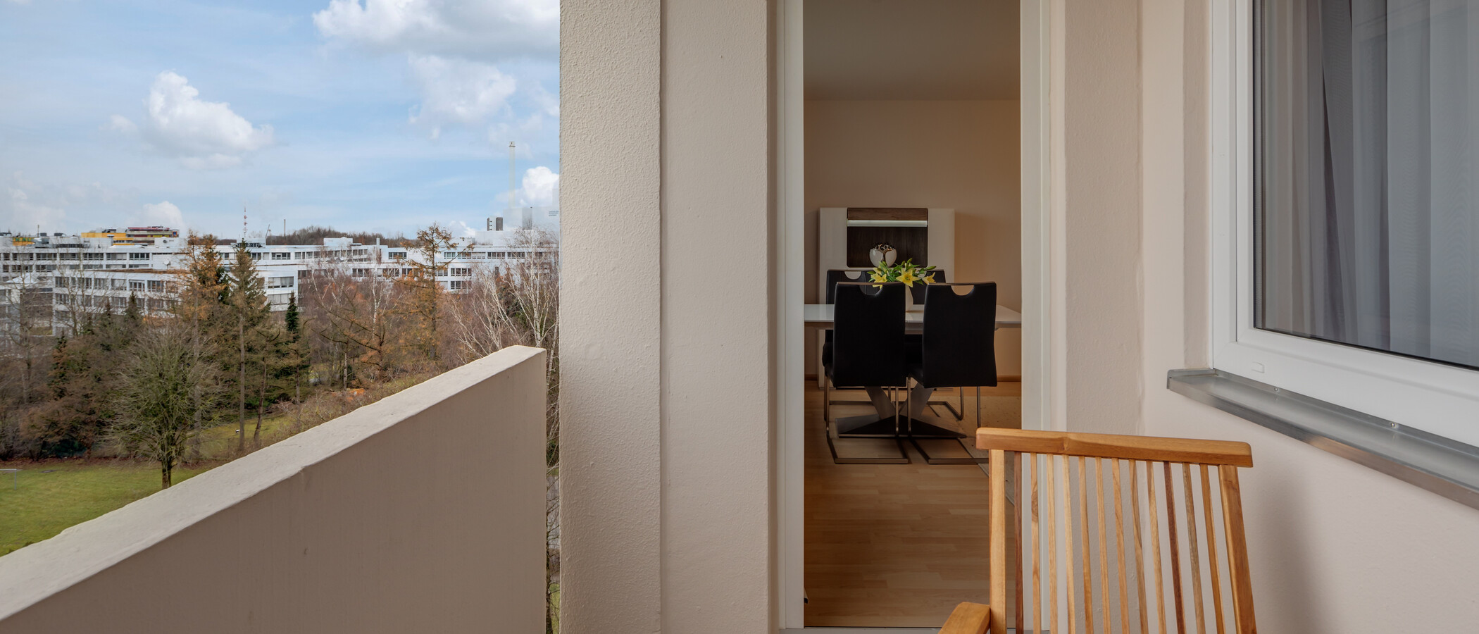 apartamento München Johanneskirchen 02 balcón 11347