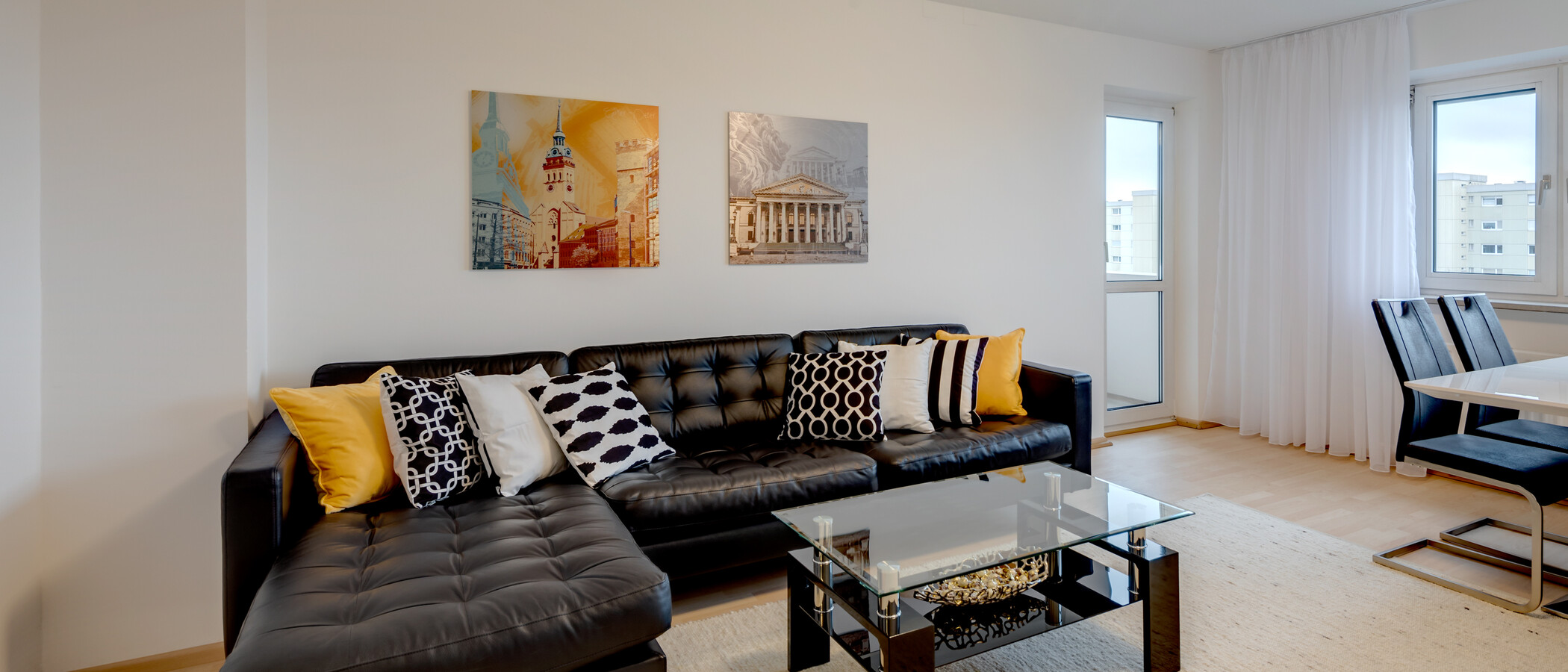 apartamento München Johanneskirchen 02 zona de día  11347
