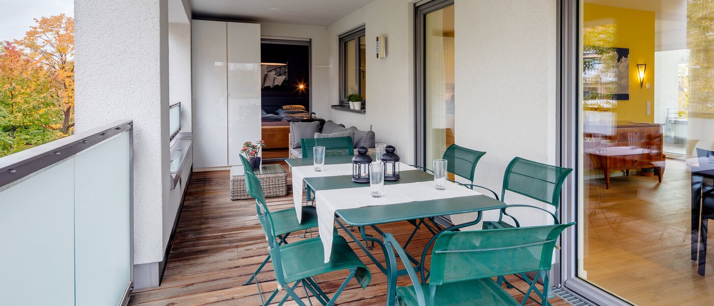 apartamento München Schwabing-West 01 2. balcón 11349