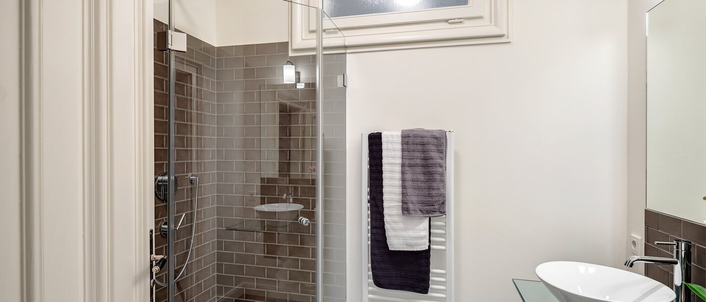 apartamento München Glockenbachviertel 03 baño 11352