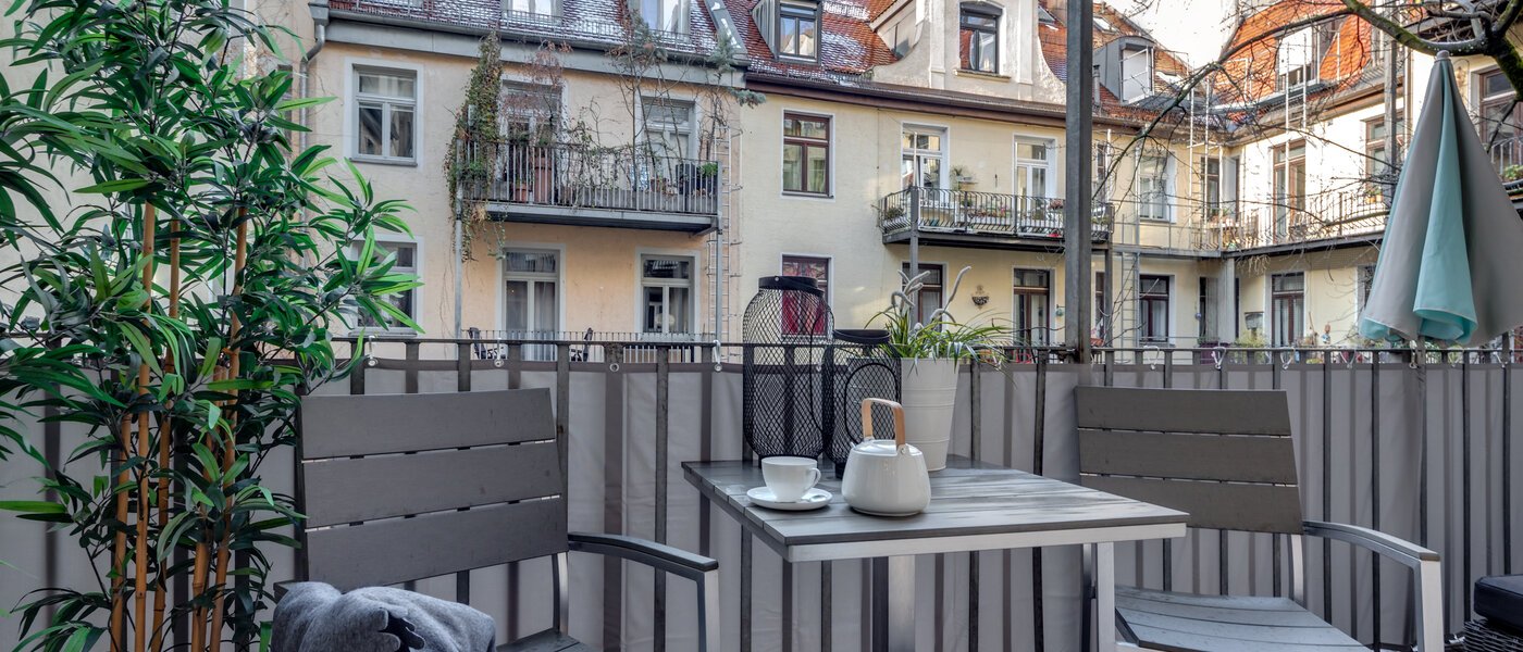 apartamento München Glockenbachviertel 02 balcón 11352