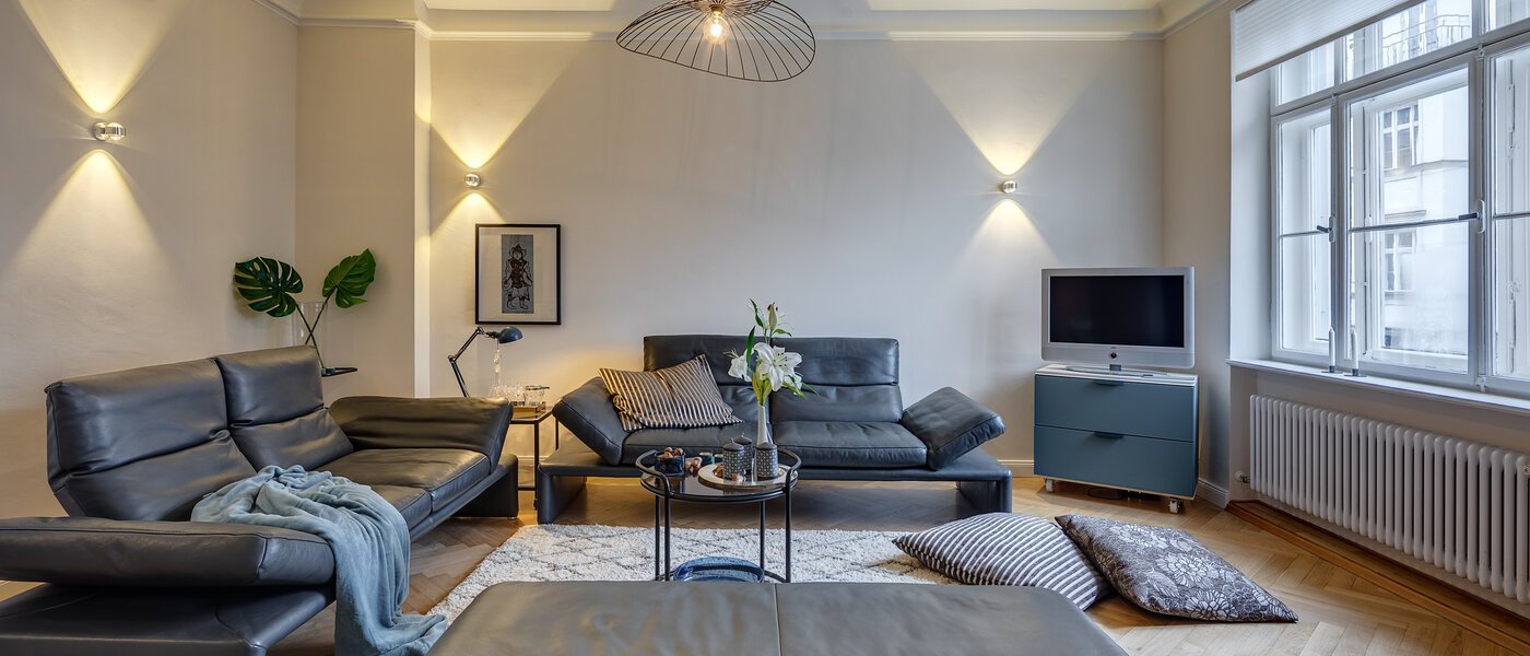 apartamento München Glockenbachviertel 01 zona de día  11352