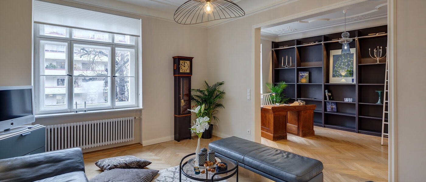 apartamento München Glockenbachviertel 02 zona de día  11352