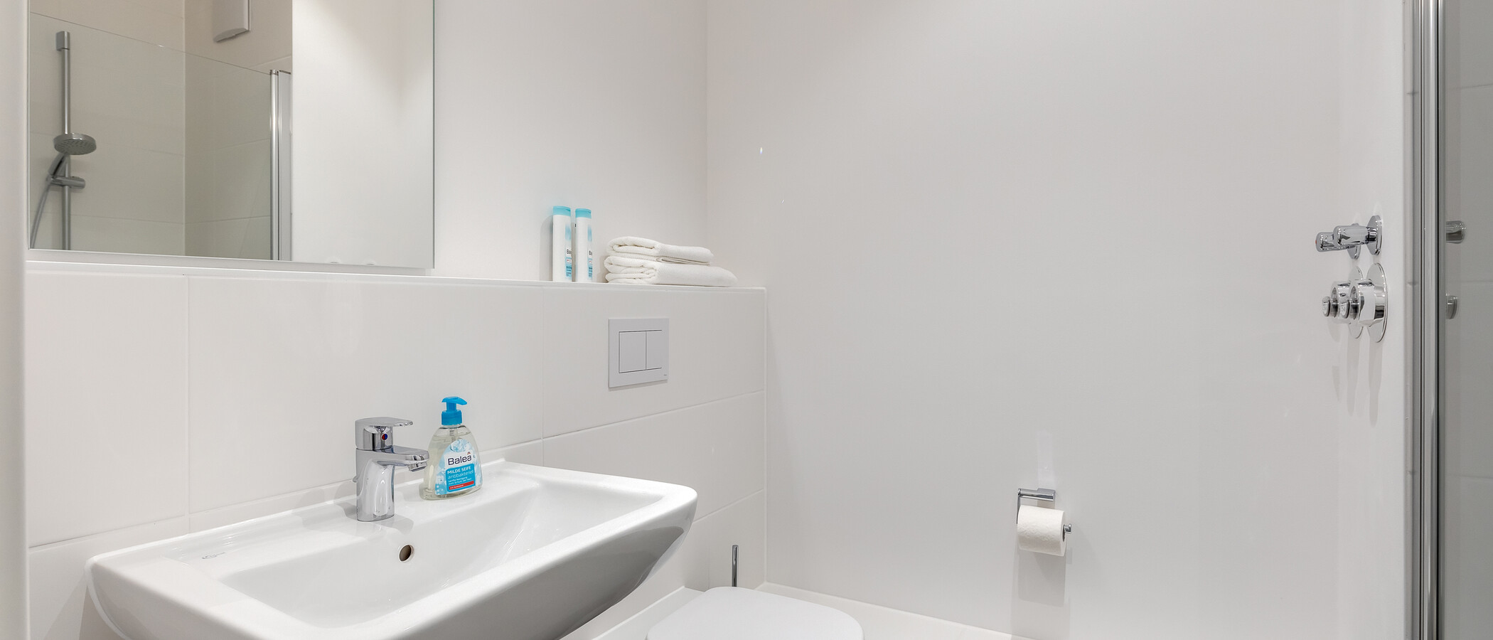 apartamento München Messestadt Riem 01 baño 11387