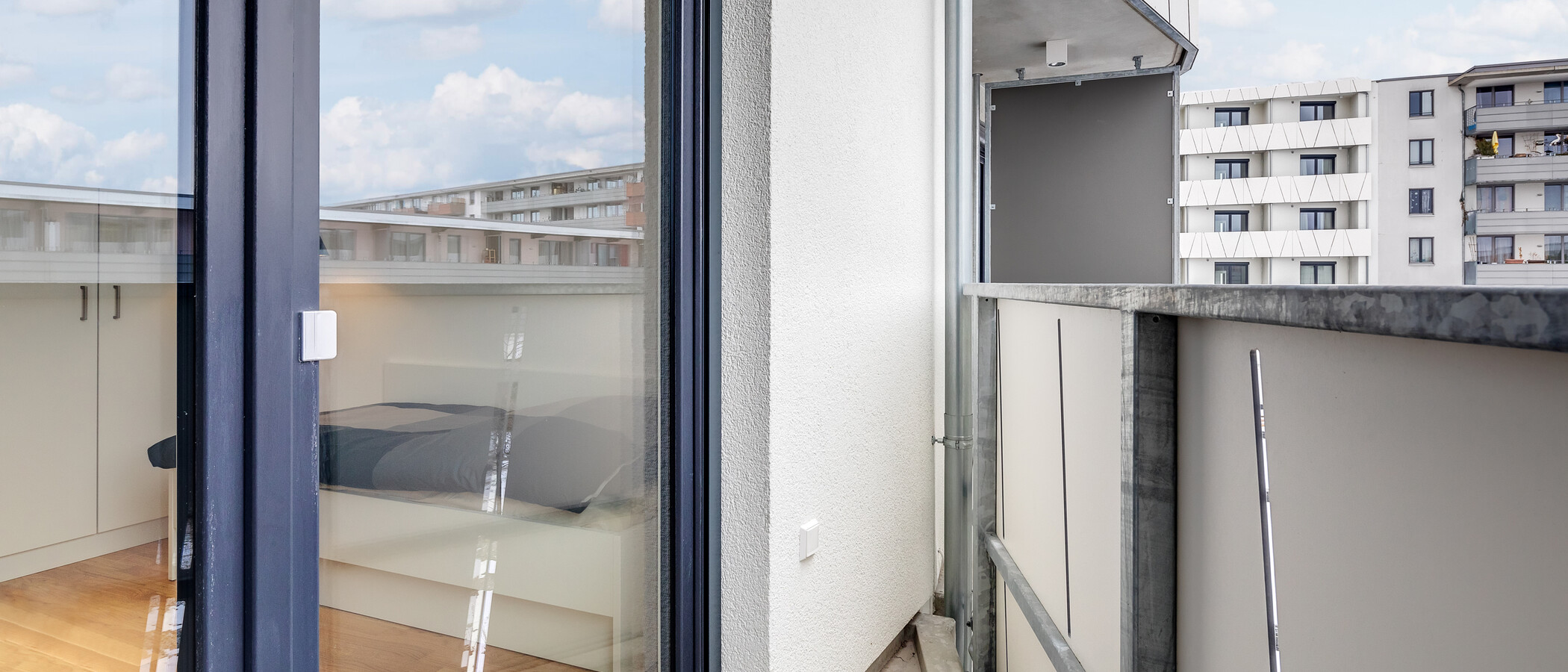 apartamento München Messestadt Riem 02 balcón 11387