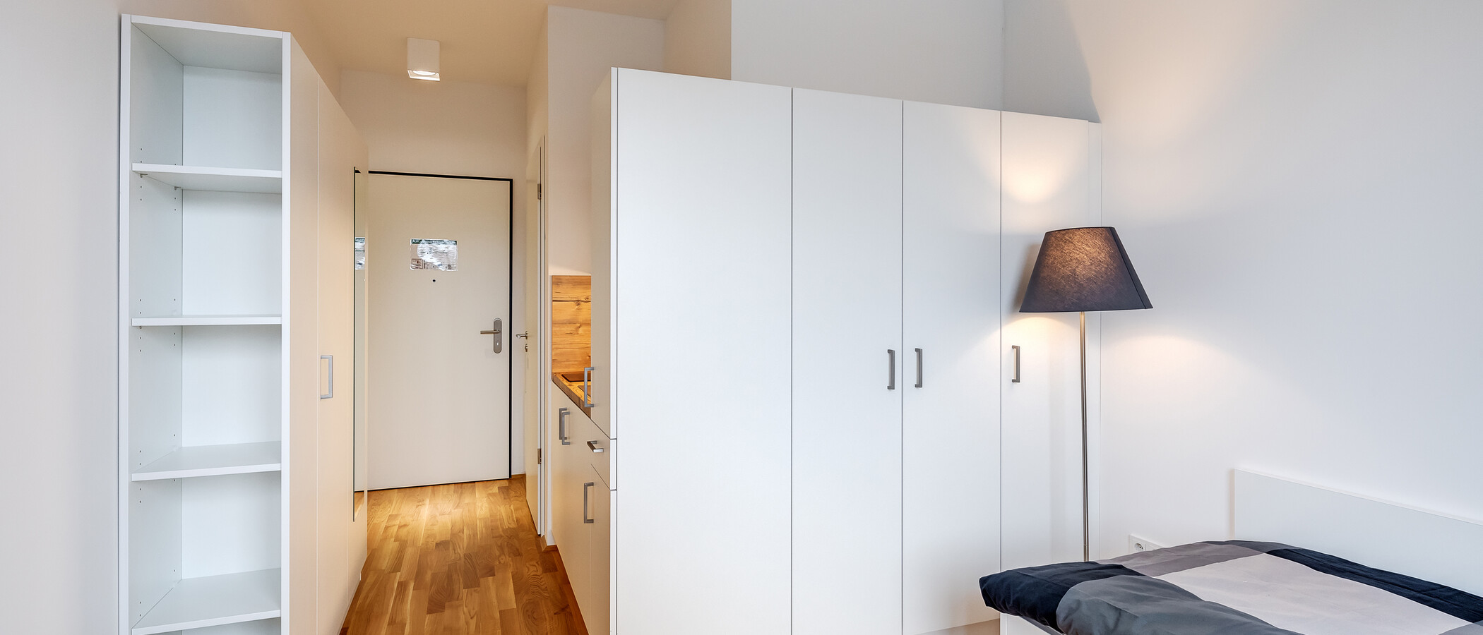 apartamento München Messestadt Riem 01 zona de día  11387