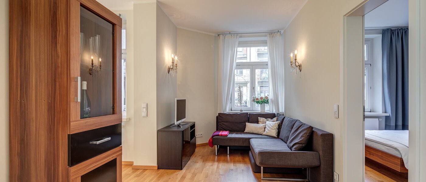 apartamento München Glockenbachviertel 03 zona de día  11395