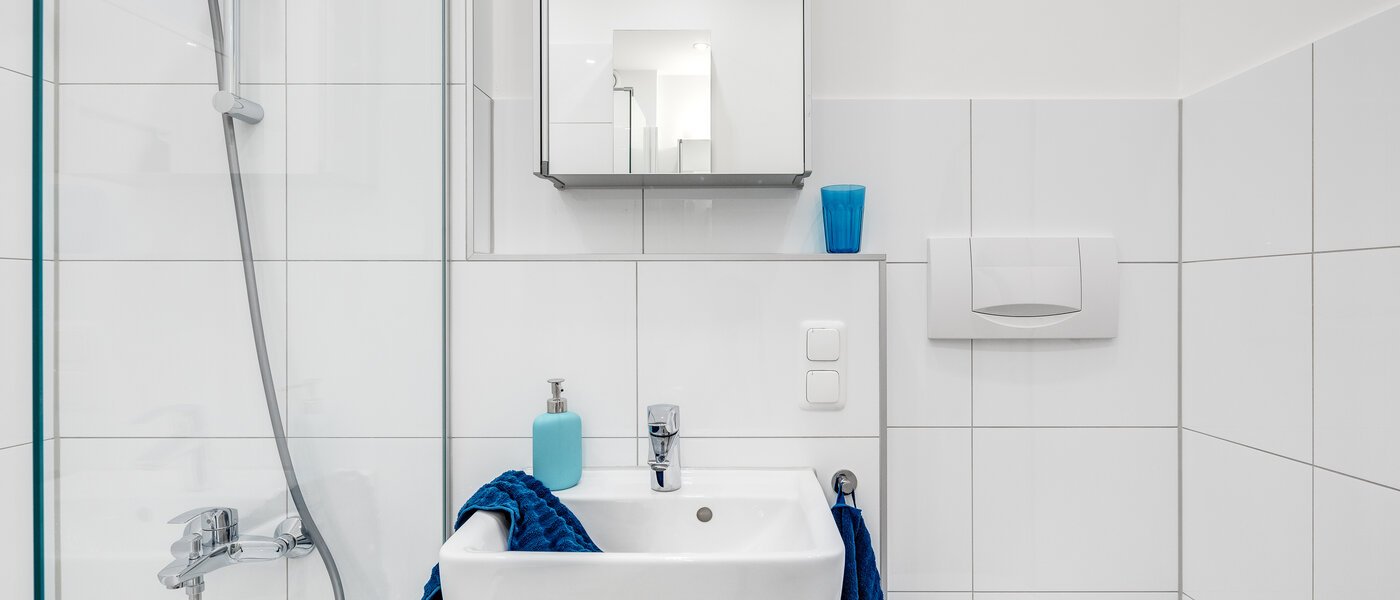 apartamento München Arabellapark 01 baño 11422