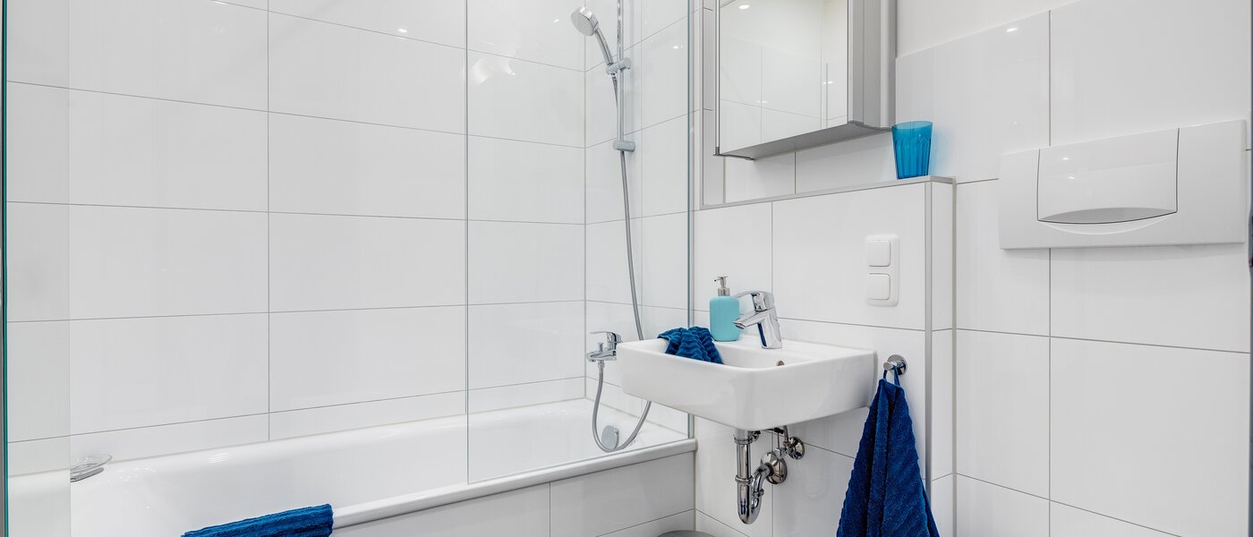 apartamento München Arabellapark 02 baño 11422