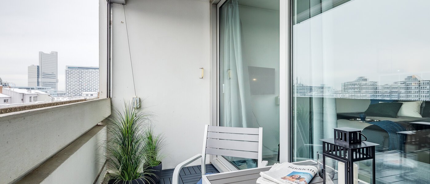 apartamento München Arabellapark 01 balcón 11422