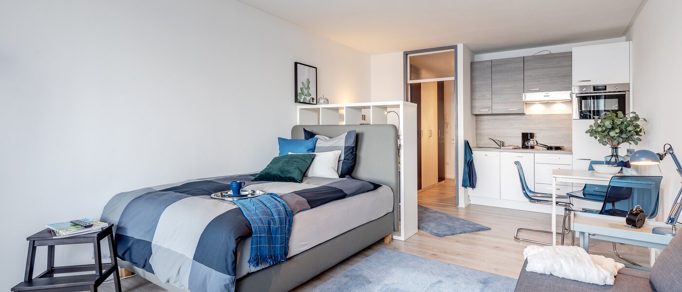 apartamento München Arabellapark 03 zona de día  11422