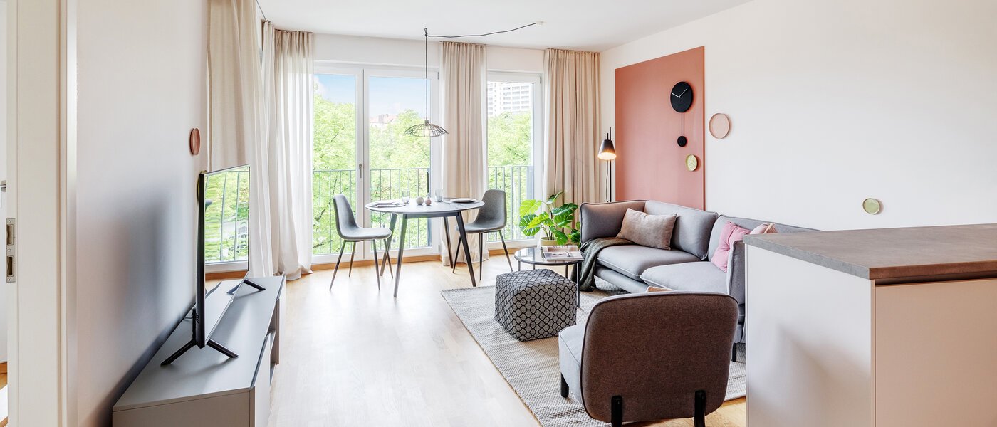 apartamento München Ludwigsvorstadt 02 zona de día  11423