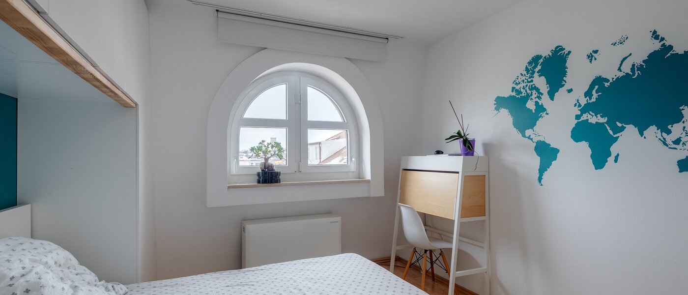 ático München Schwanthalerhöhe 02 dormitorio 11426