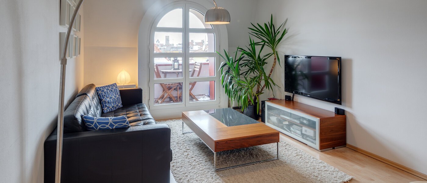 ático München Schwanthalerhöhe 02 zona de día  11426