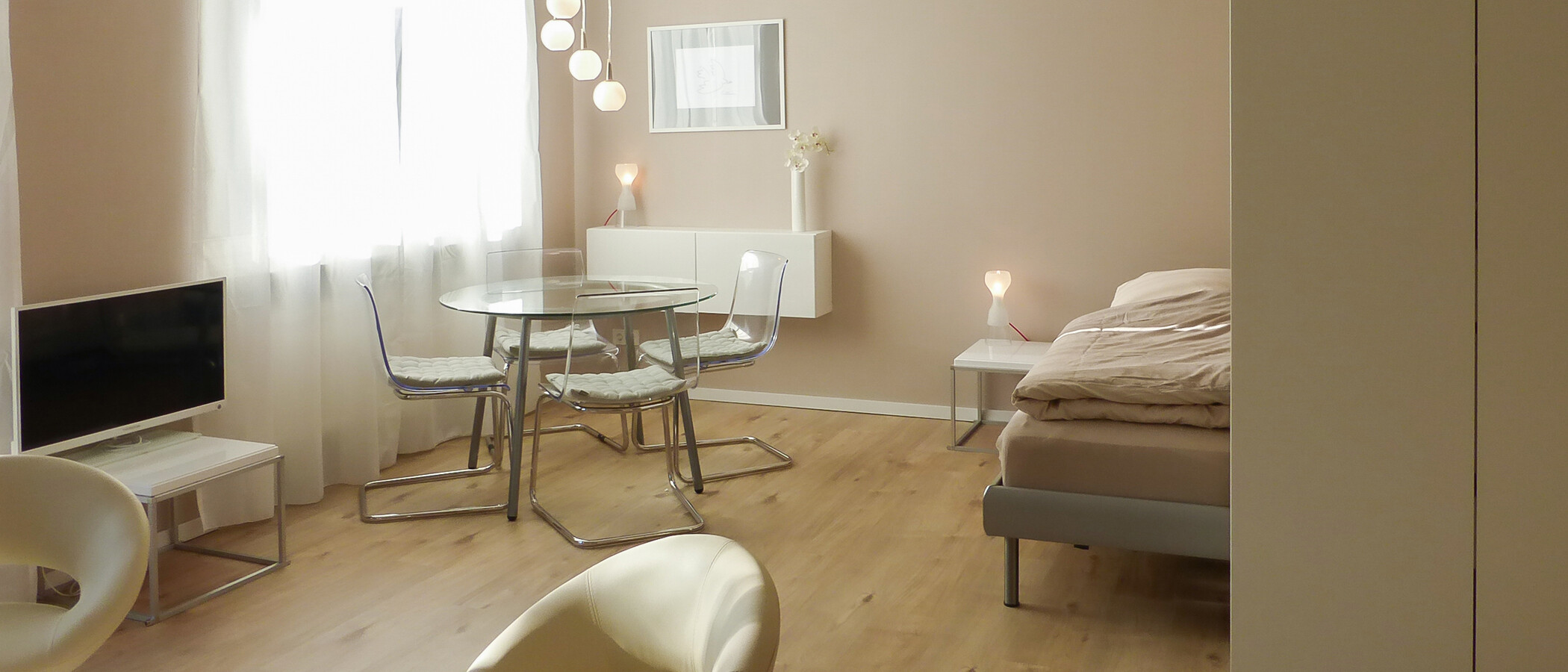 apartamento München Maxvorstadt 02 zona de día  11428