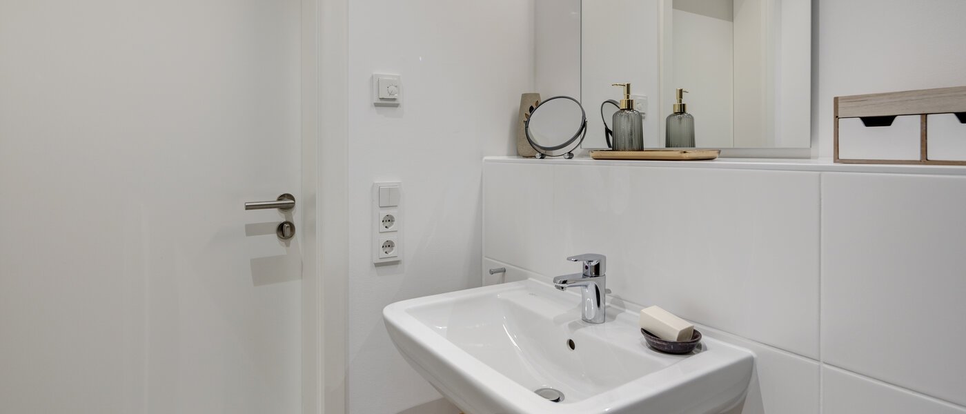 apartamento München Messestadt Riem 03 baño 11435
