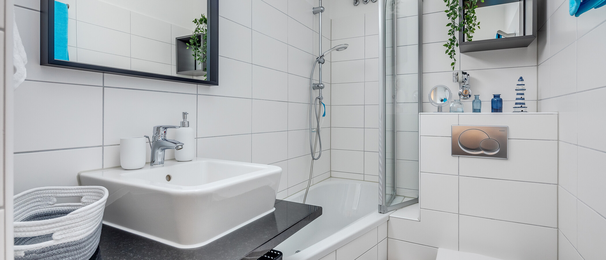 apartamento München Fasangarten 01 baño 11437