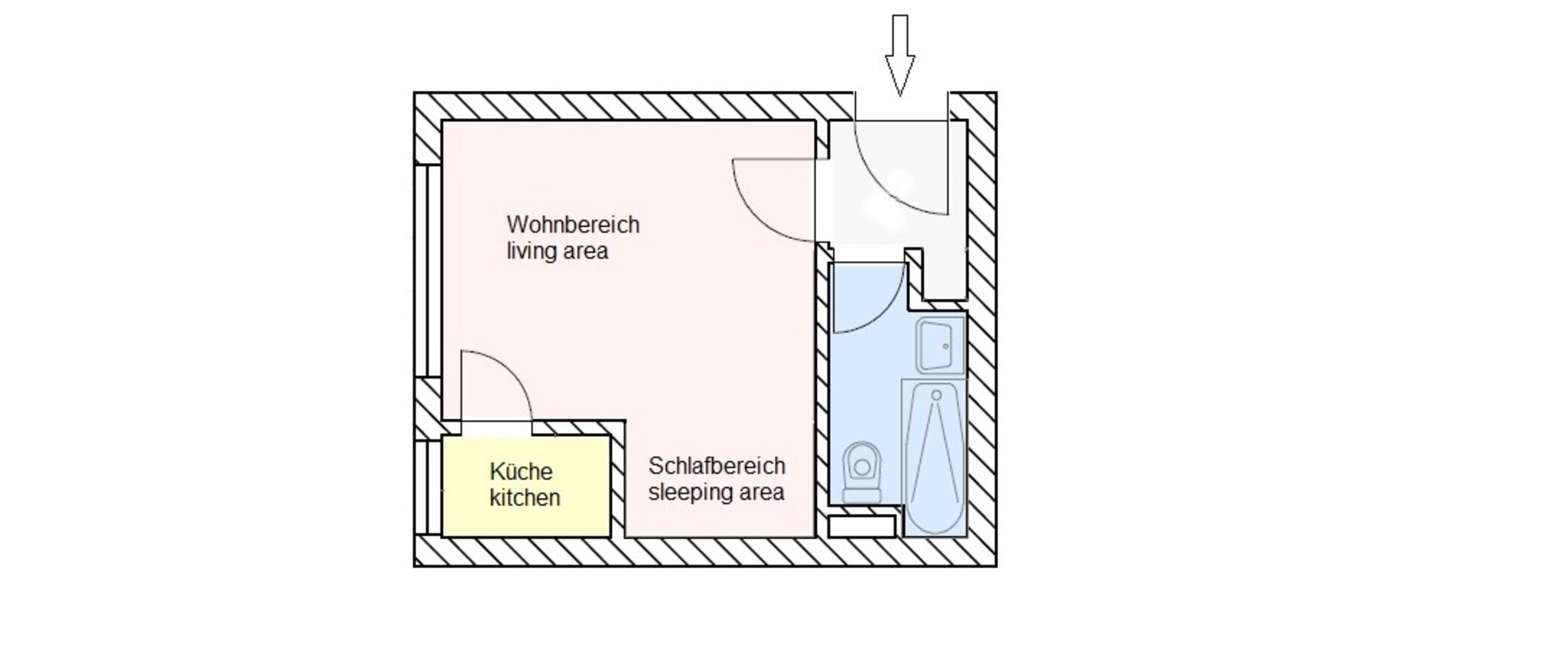 apartamento München Fasangarten 01 plano 11437