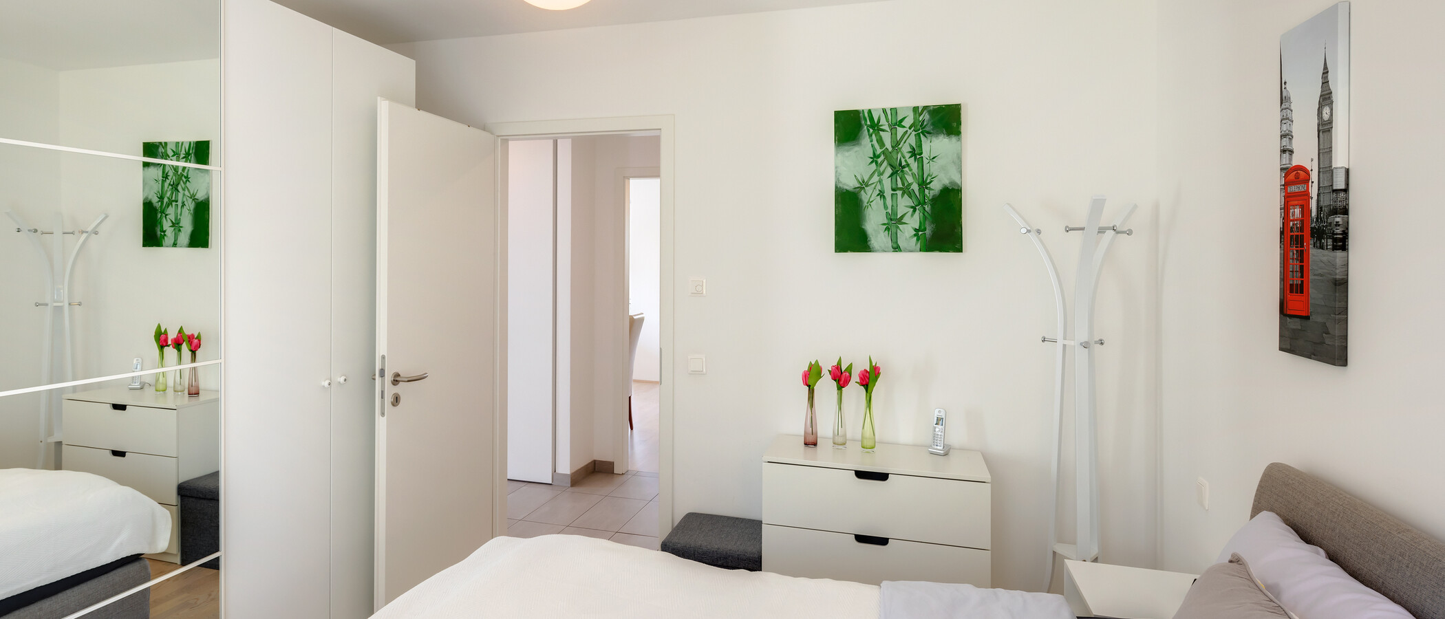 piso con jardín München Neuaubing 02 dormitorio 11442