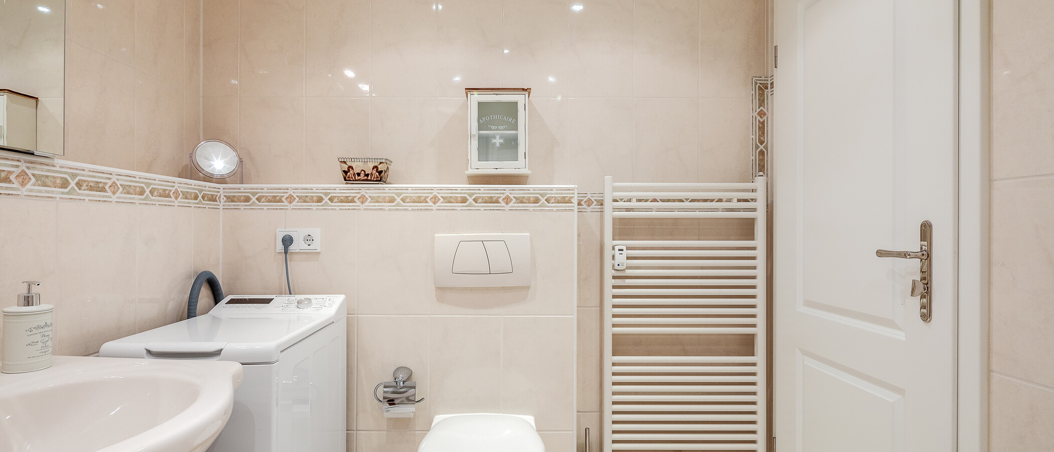 piso con galería München Moosach 03 baño 11448