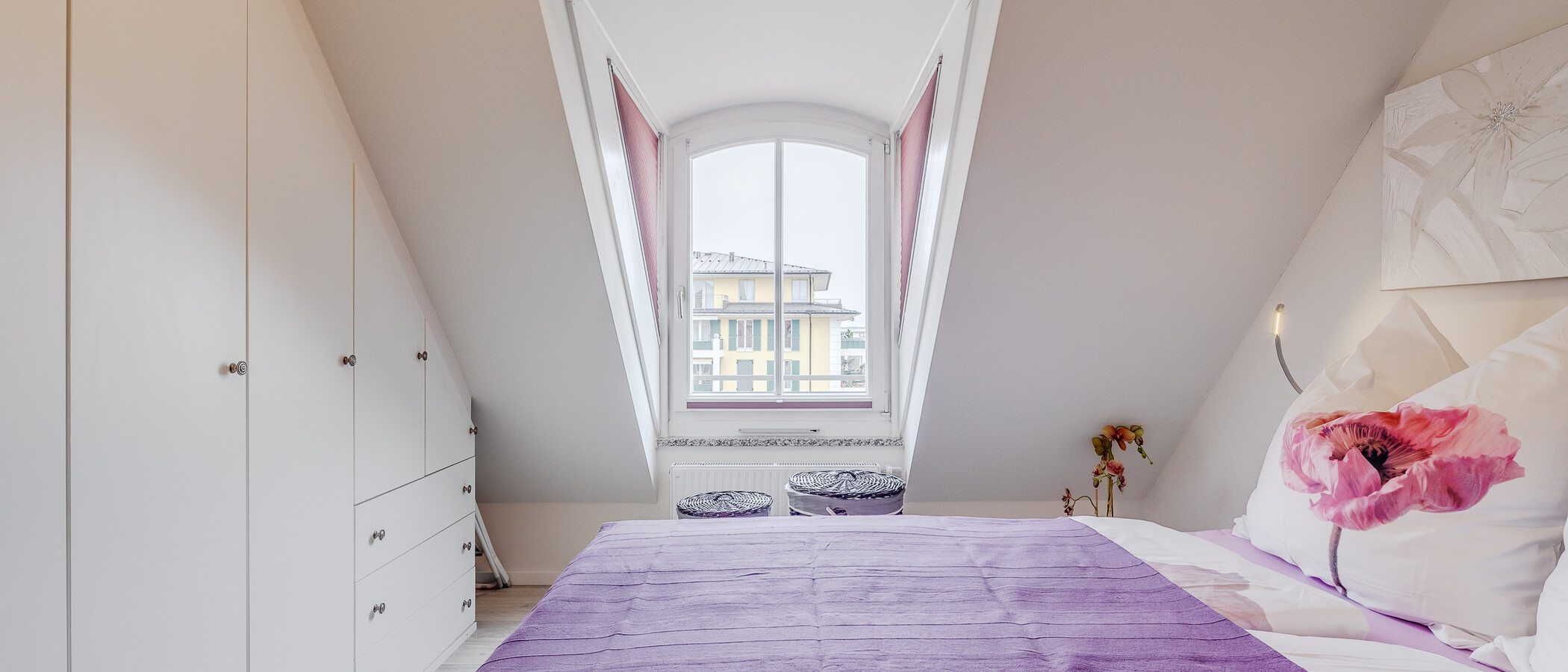 piso con galería München Moosach 01 dormitorio 11448