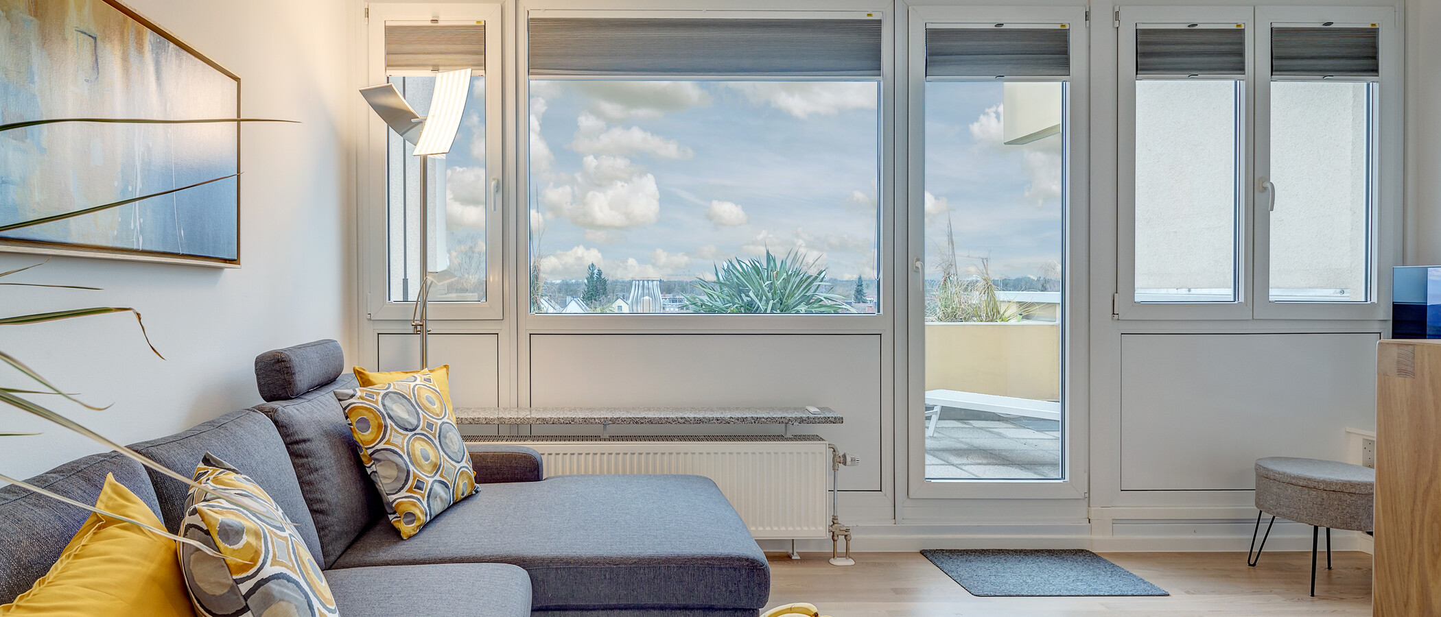 apartamento München Pasing 02 zona de día  11456